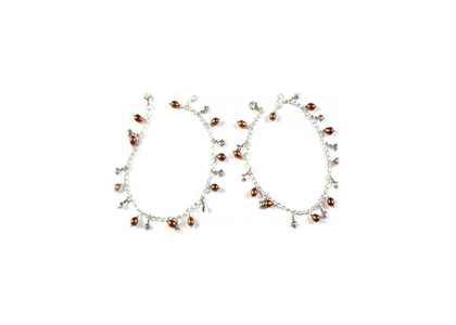 White Gold Plated | Fashion Anklets